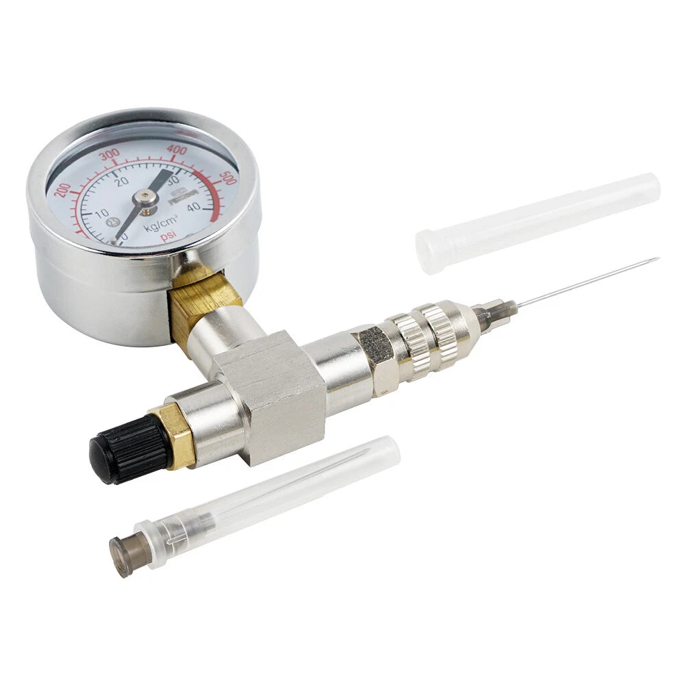 Shock Nitrogen Pressure Gauge Needle Fill Tool for Motorcycle (Universal)