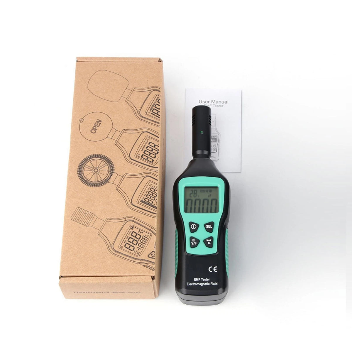 ABS Radiation Dosimeter EMF Meter Geiger Counter for