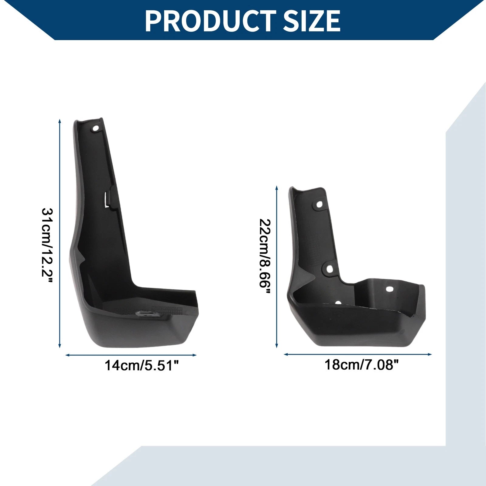 Mud Flaps Mud Fender Guards for Honda Civic Hatchback Sport (2017–2021)