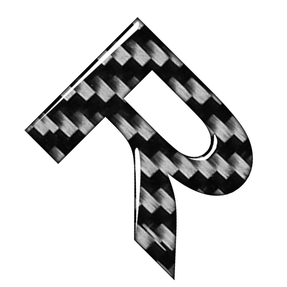 R Window Door Wall Car Badge Emblem Decals for