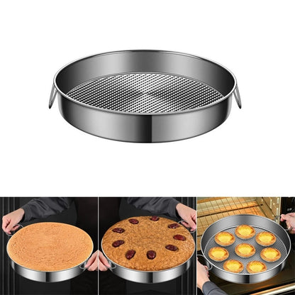 24cm Stainless Steel Nonstick Round Baking Pan for Kitchen