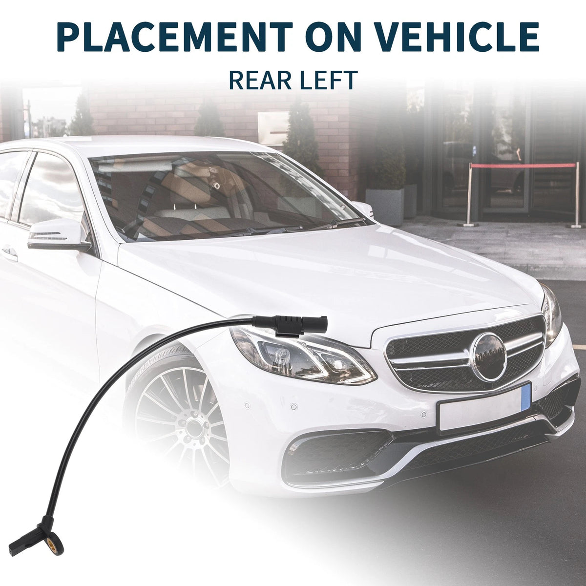 Rear Left ABS Wheel Speed Sensor for Mercedes-Benz GL320 GL350 (2007–2012)