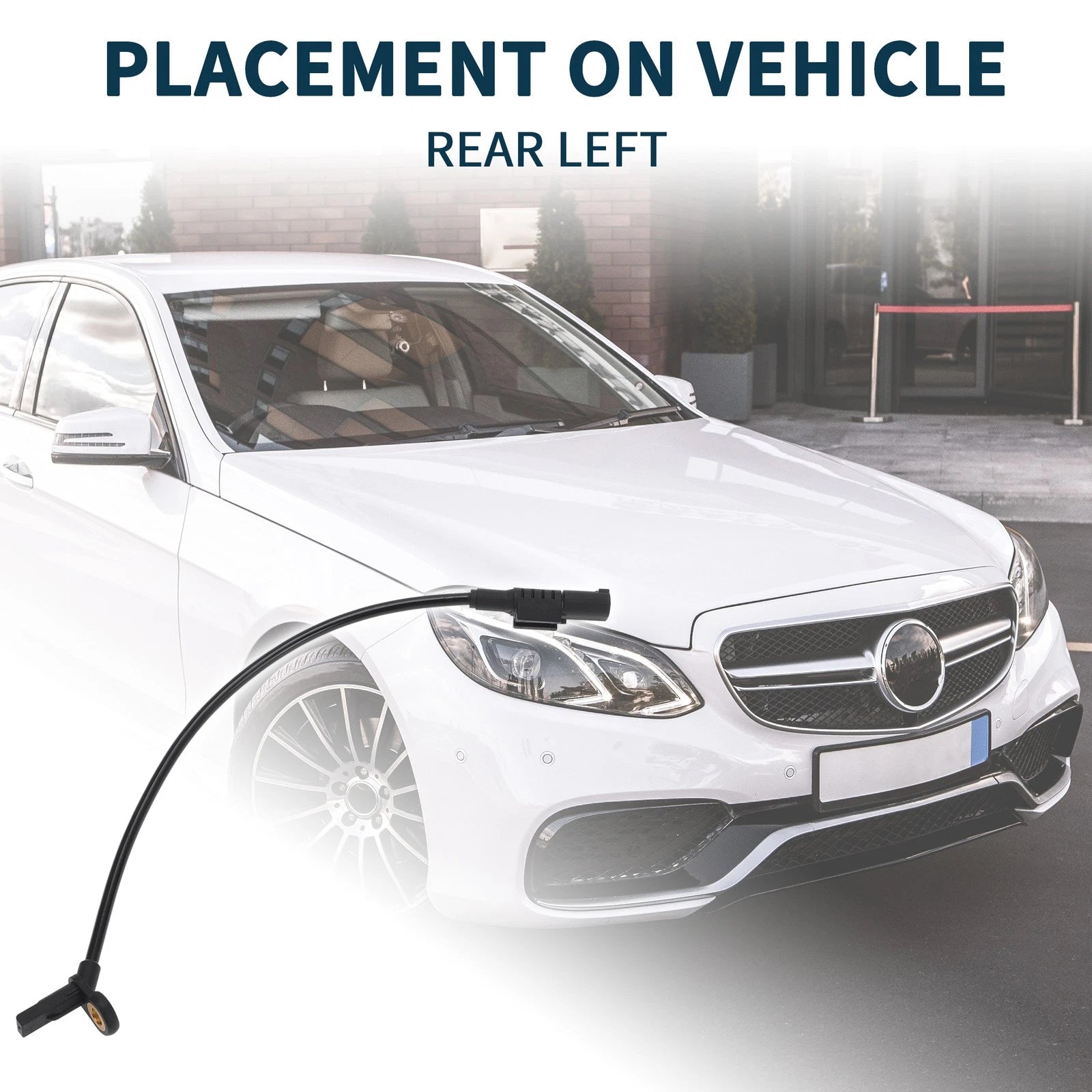 Rear Left ABS Wheel Speed Sensor for Mercedes-Benz GL320 GL350 (2007–2012)