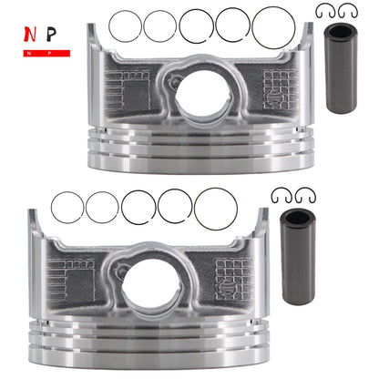 2 Cylinder Piston & Ring for Kawasaki Brute Force 750 (2005–2011)