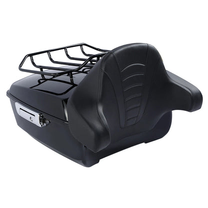 2X Trunk Backrest Rack for Harley Touring Electra Glide (1997–2008)