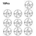 10x Carburetor Float Bowl Gasket for B&S 695426 697978 (Nikki)
