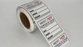 Change Sticker Next Service Due Reminder Labels for Boat Engine (220 Sheets)