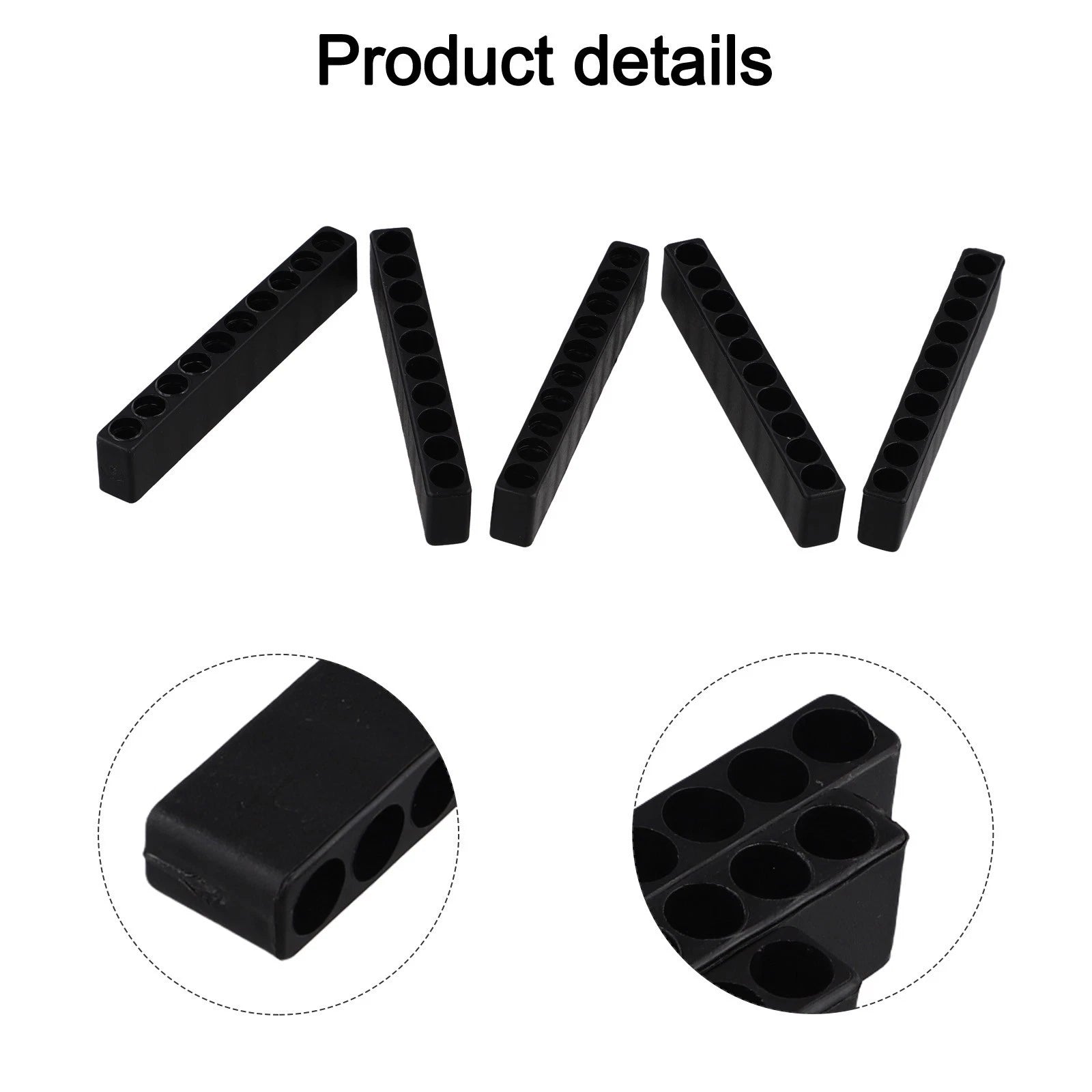 5 Hole Screwdriver Bit Holder for Universal Use