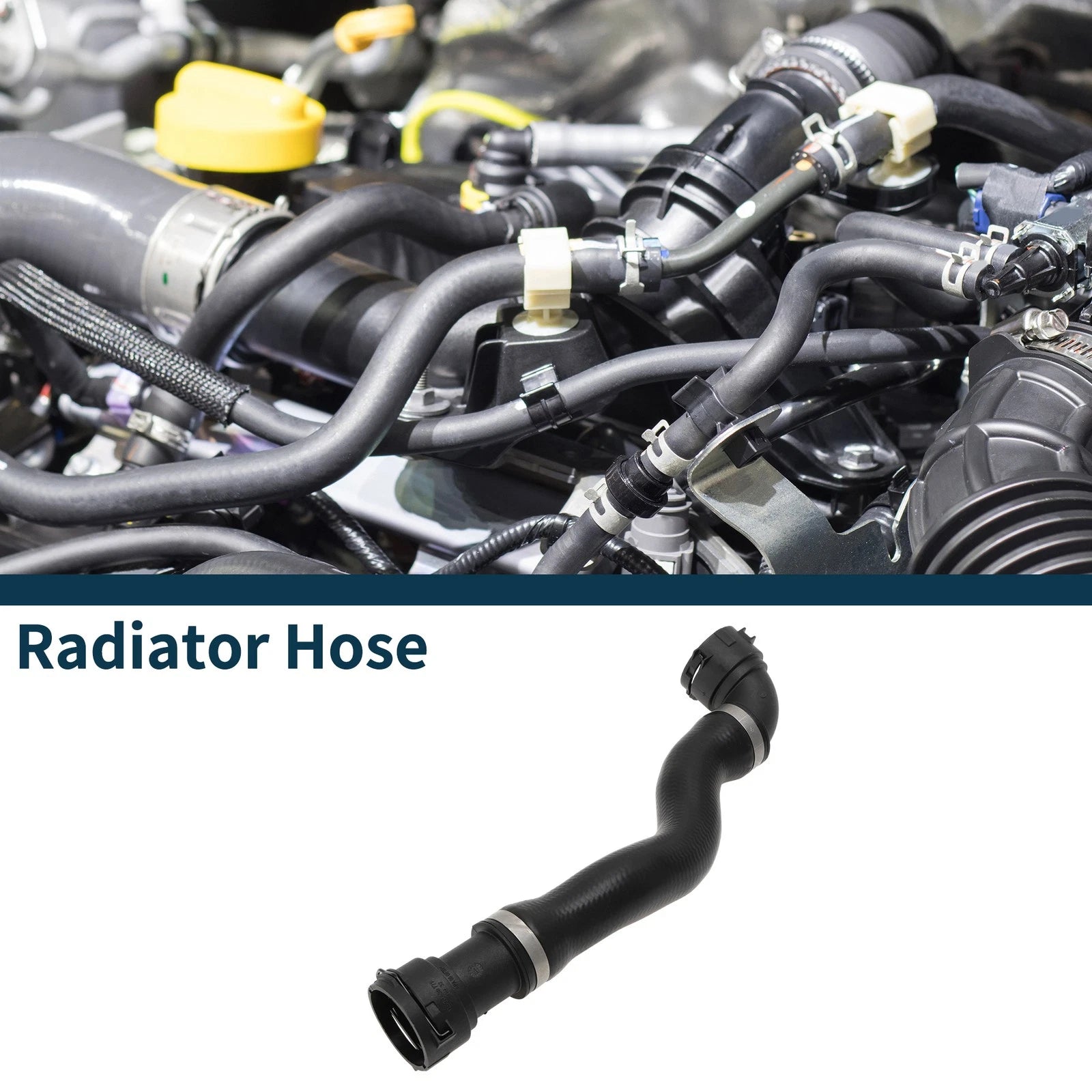 Radiator Hose Replacement for BMW 5 Series E39 525i (2000–2003) Coolant Pipe