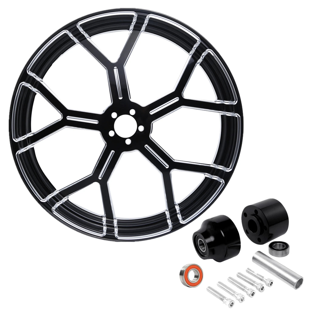 21" Front Wheel Rim for Harley Touring (2008–Up) - Single Disc, ABS