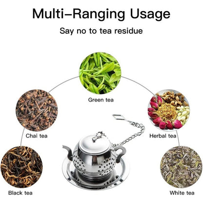 Stainless Steel Tea Strainer for Teapot (No Part Numbers)