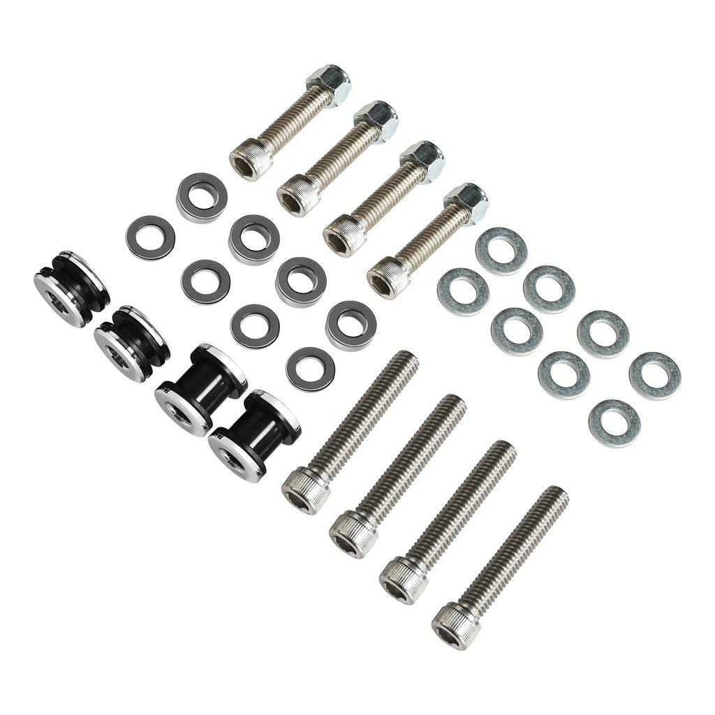 Sissy Bar Docking Hardware Kit for Harley Softail Deluxe Fat Boy (2008–2017)