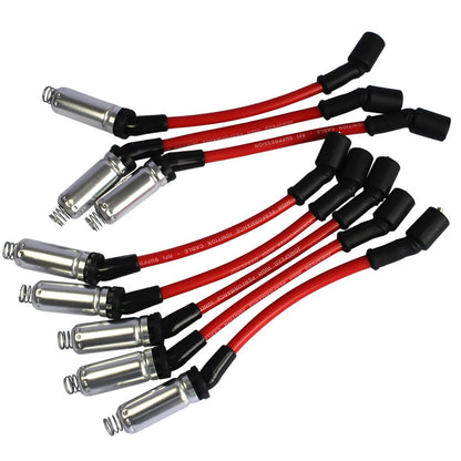 8PCS Spark Plug Ignition Wire Set for Chevy GM Buick (30cm)