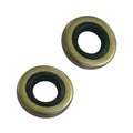 2Pcs Oil Seal for OMC BRP Johnson Evinrude (18-2033, 0321928, 321928, GLM 86200)