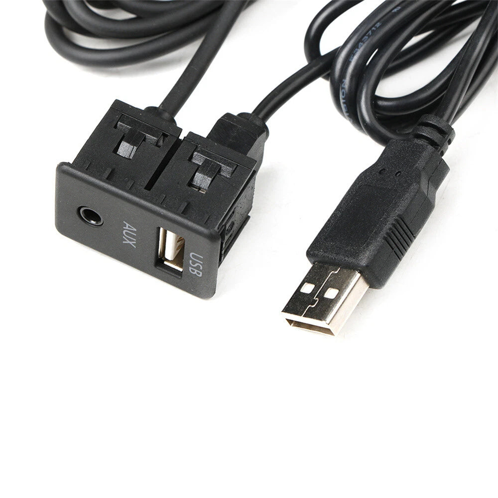 AUX USB Extension Cable Adapter for Auto Boat (150CM)