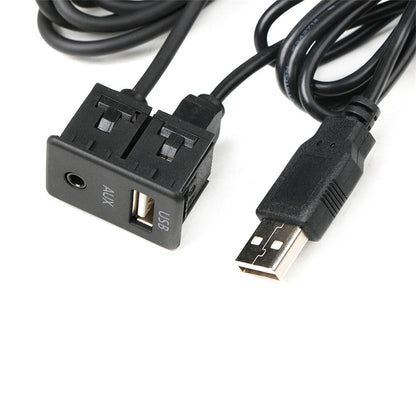 AUX USB Extension Cable Adapter for Auto Boat (150CM)