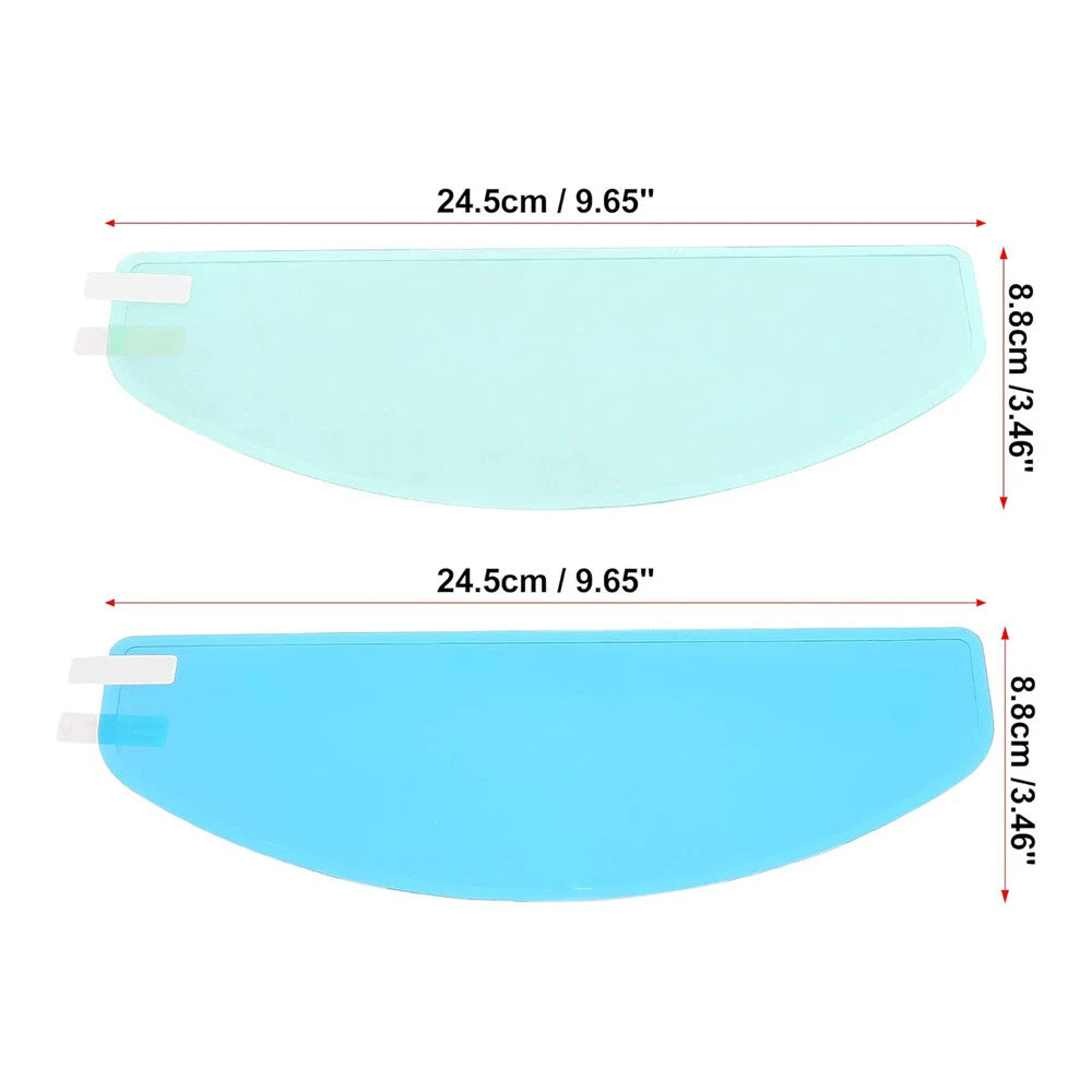 2X Rain Proof Anti Fog Film for Motorcycle Helmet (Universal)