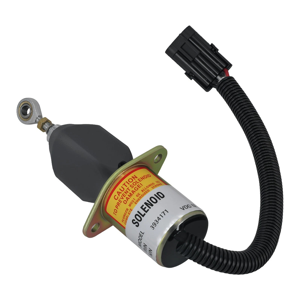 Fuel Solenoid Stop Shutdown for Cummins Yanmar (2000–2023) 3927152 6667993