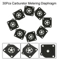 30pcs Carburetor Metering Diaphragm for ZAMA C1U (A015010)