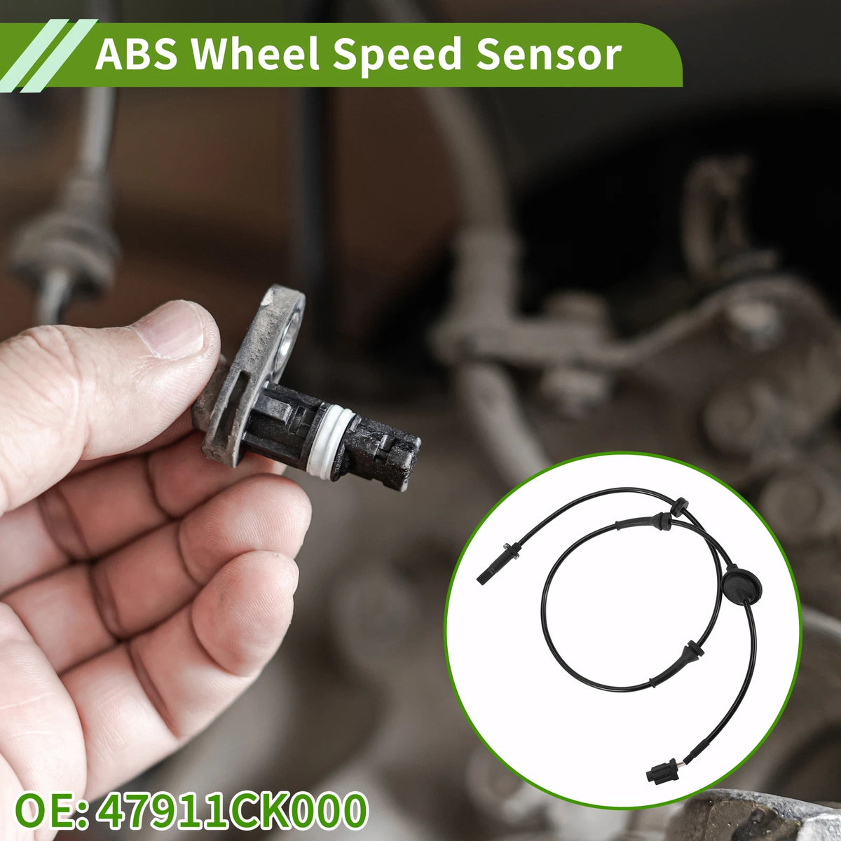 ABS Wheel Speed Sensor No. 47911CK000 for Nissan Quest (1993–2002)