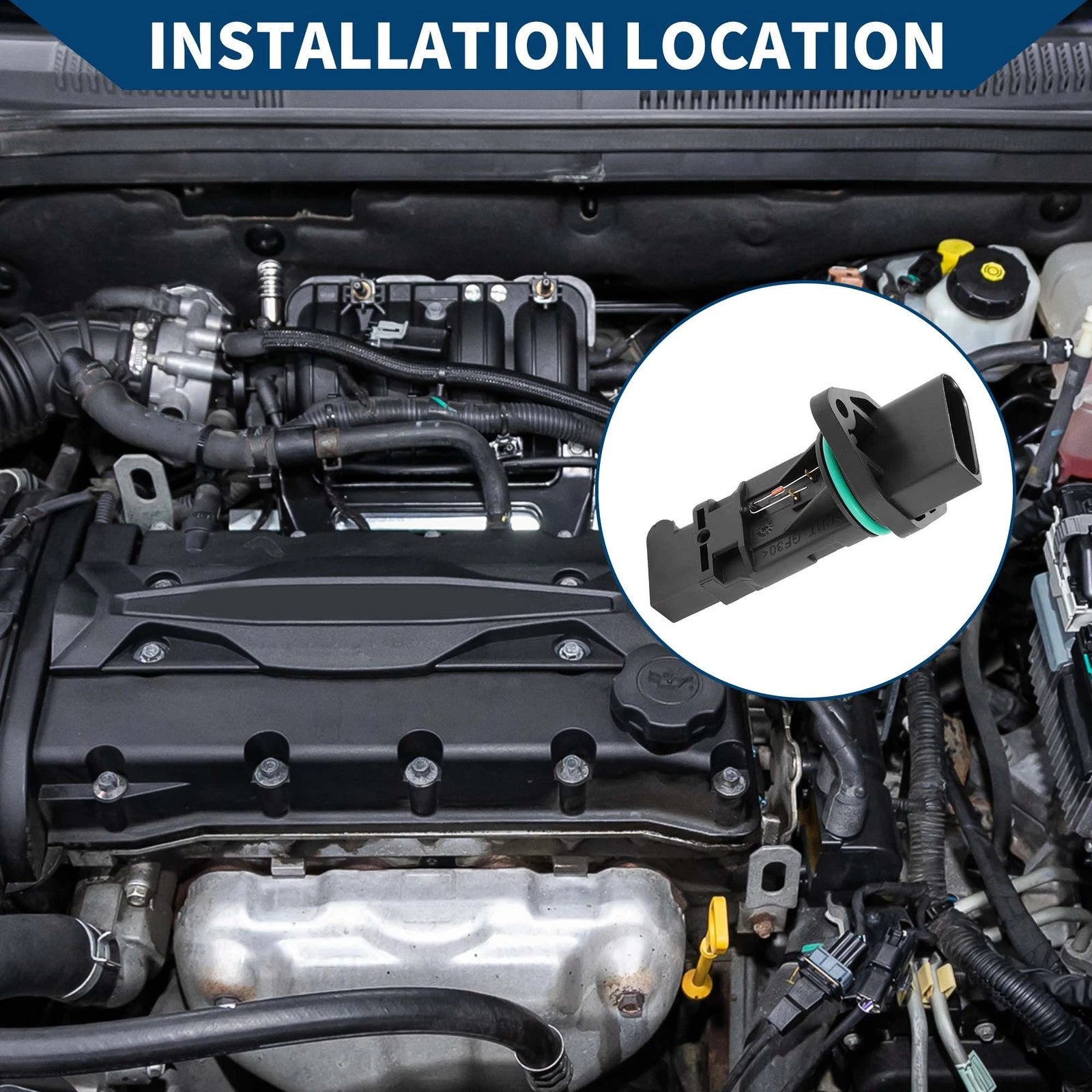 MAF Sensor for Audi A3 A4 A6 2.0 TDI (2000–2023)