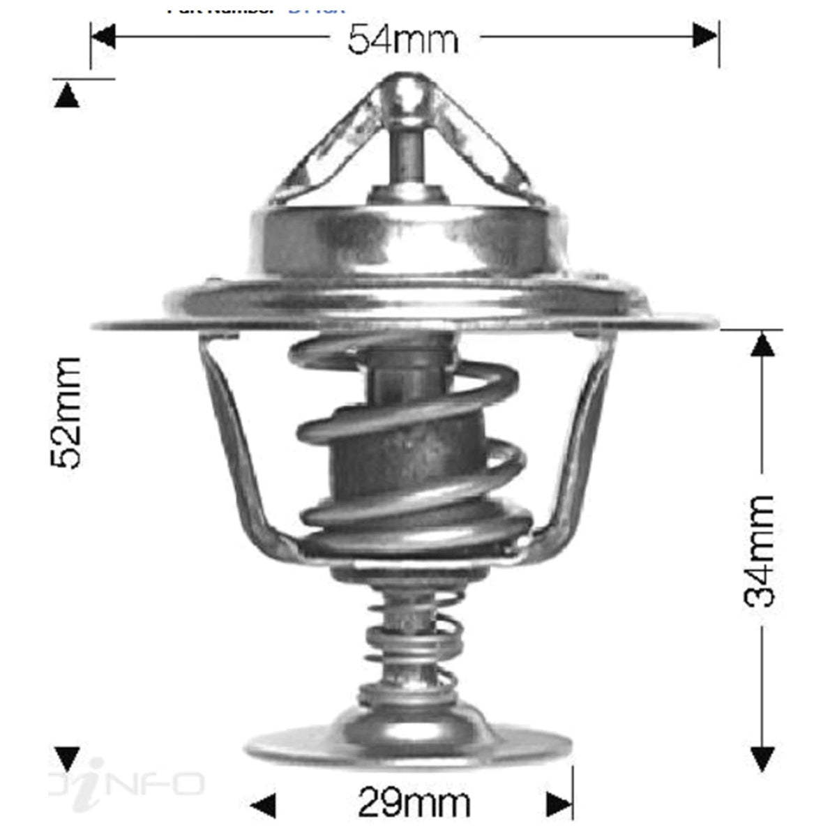 Dayco Thermostat for Hyundai iLOAD TQ-V 2.5L D4CB (2008–2019)