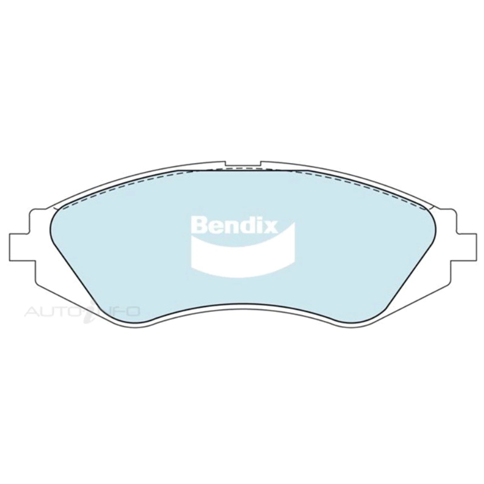Bendix GCT Front Disc Brake Pads for Holden Barina TK (2005–2011)