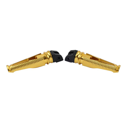 2X Gold Rear Passenger Footrest for Ducati Panigale (1098–1299)
