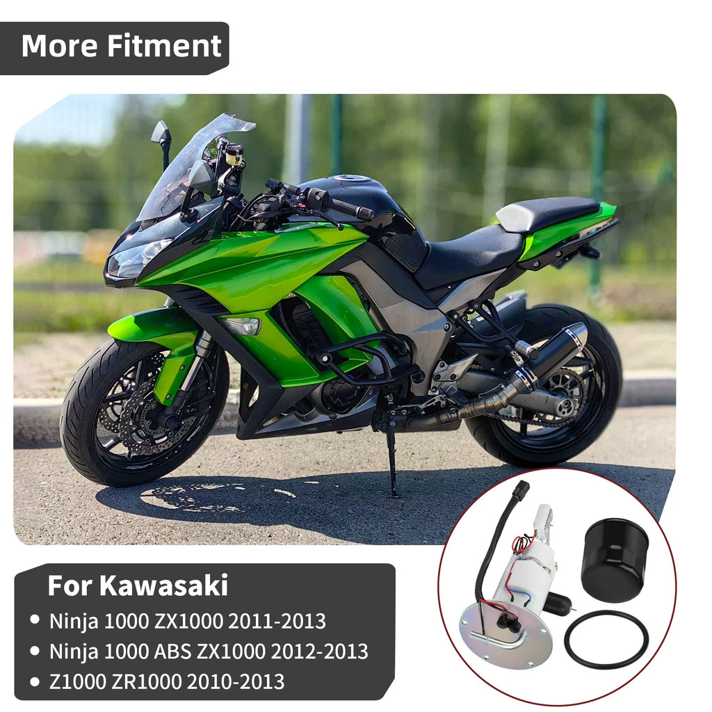 Fuel Pump & O-Ring & Oil Filter for Kawasaki Ninja 1000 (2011–2023) 49040-0045 670E5075