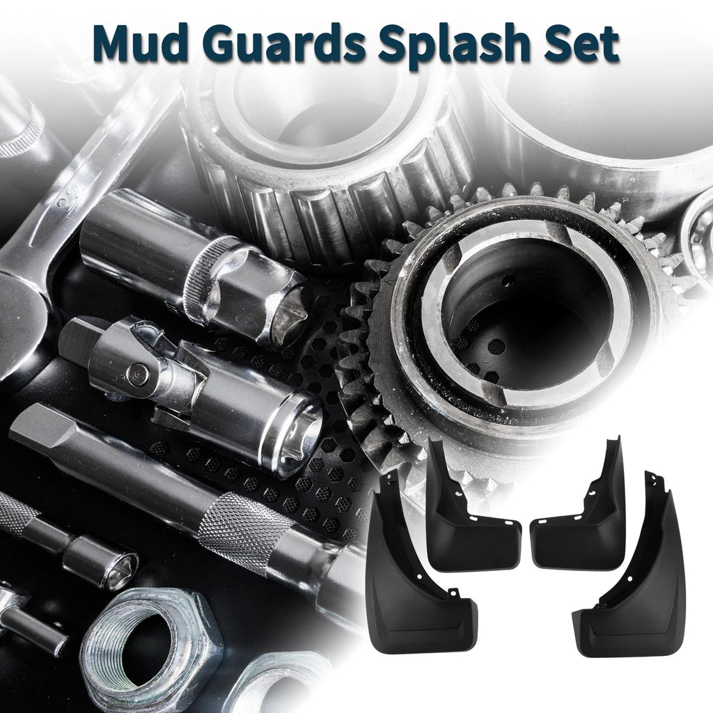 Mud Flaps Splash Guards for Mercedes Benz GLE (Without Pedal) (2016–2024)