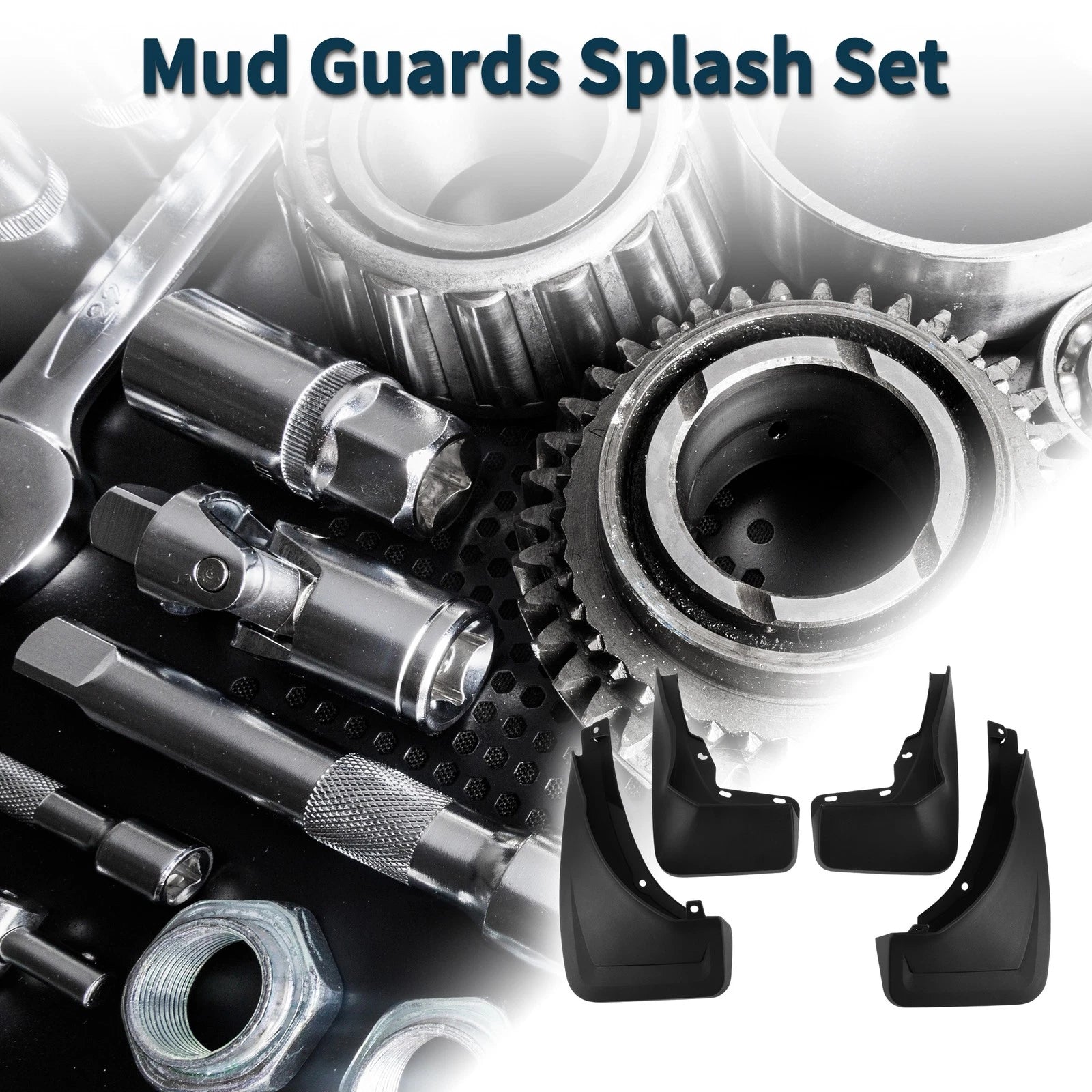 Mud Flaps Splash Guards for Mercedes Benz GLE (Without Pedal) (2016–2024)