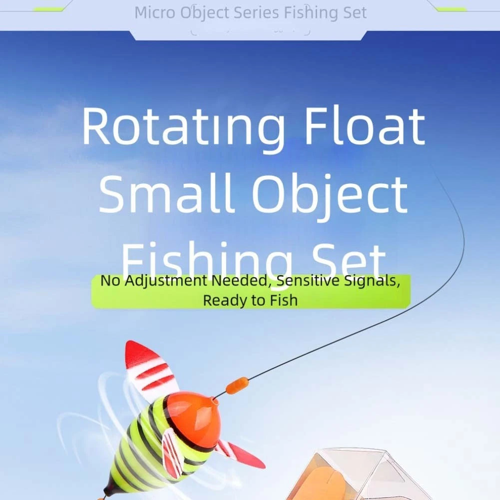 Rotating Fishing Float for Stream Fishing