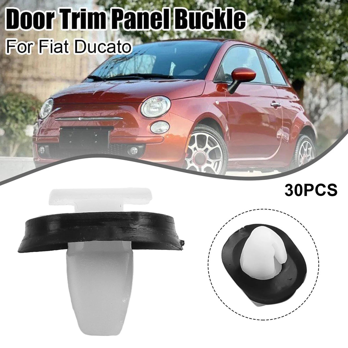 Door Trim Panel Clips for Fiat Ducato (71728806, 8565, 43)