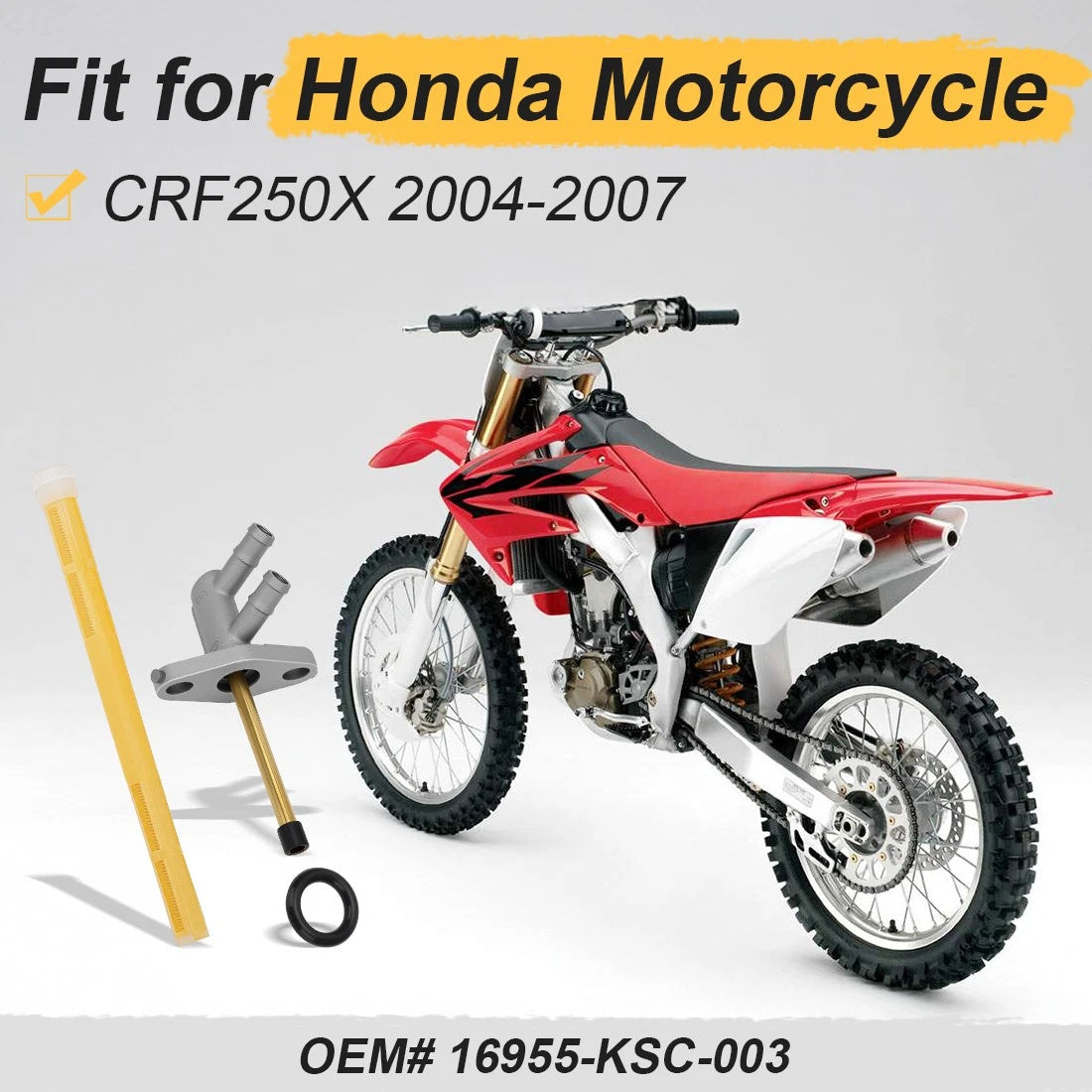 Fuel Assembly for Honda CRF250X (2004–2007) 16955-KSC-003
