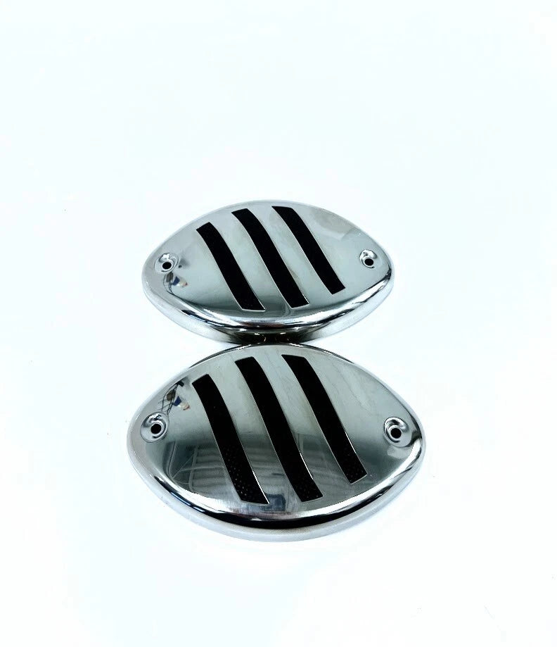 2X Grill Vertical Style Steel for Marinco 11080SC-SS
