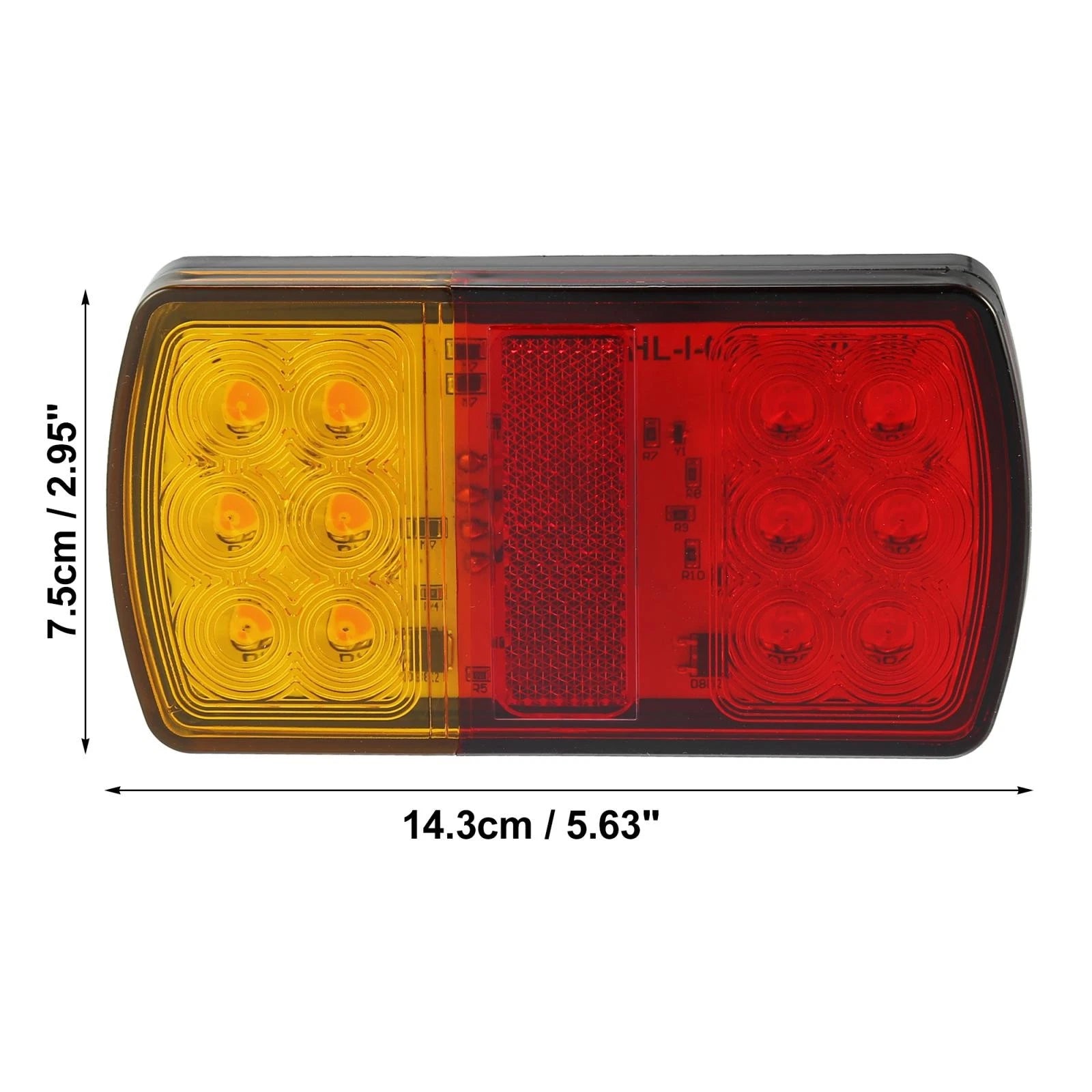 Trailer Lights Set 12 LED 12V 36V Replacement for Car Truck (2005–2015)
