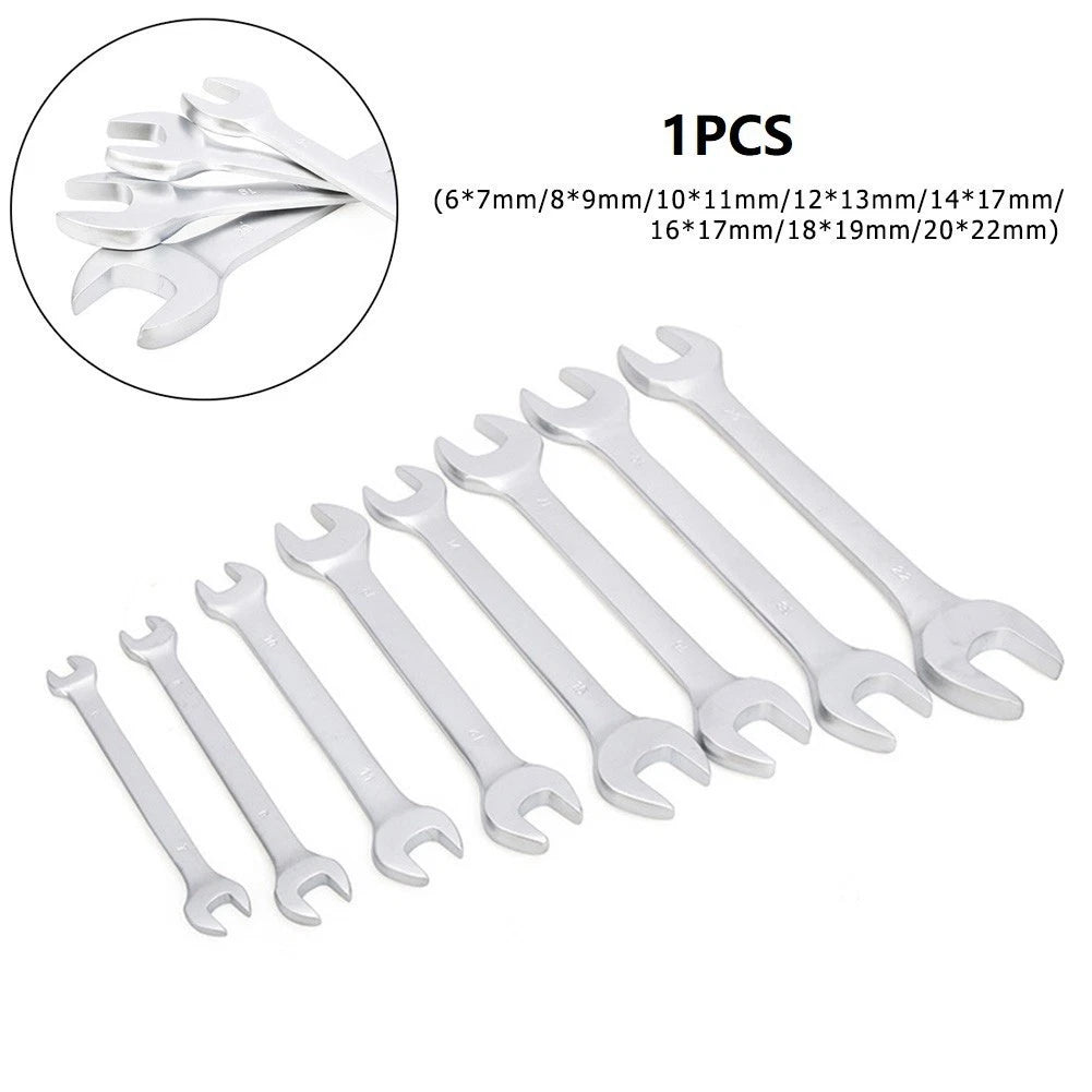 Open End Wrench Set for Tight Clearance (Heat Treated)