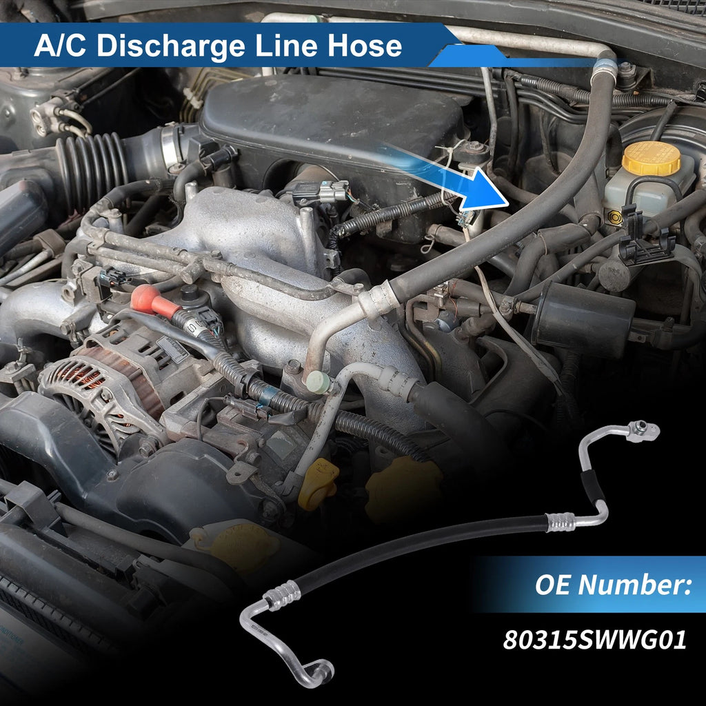 A/C Refrigerant Liquid Hose Replacement for Honda CR-V (2007–2011)