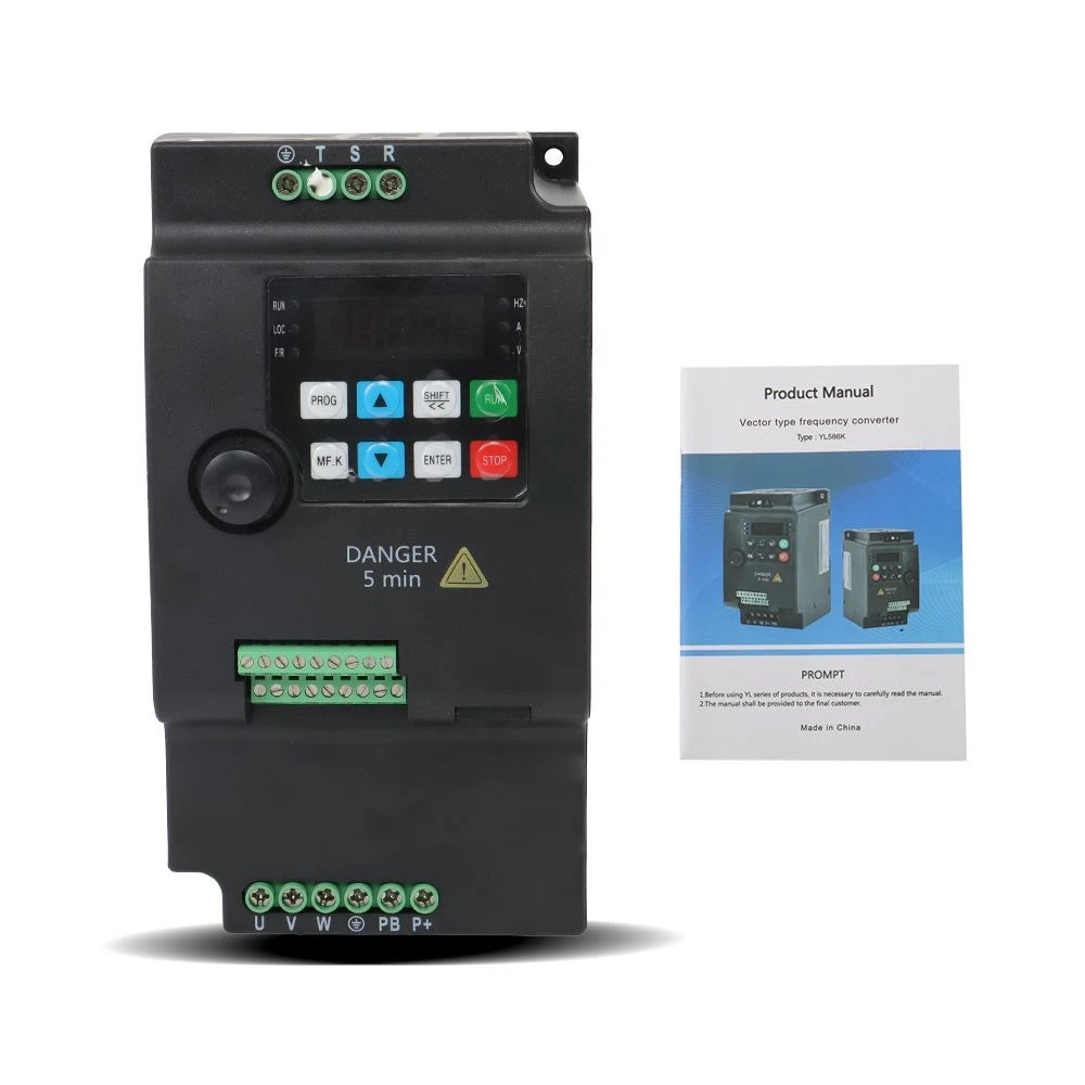 4HP 220V Variable Frequency Drive Inverter Converter VFD 3.7KW