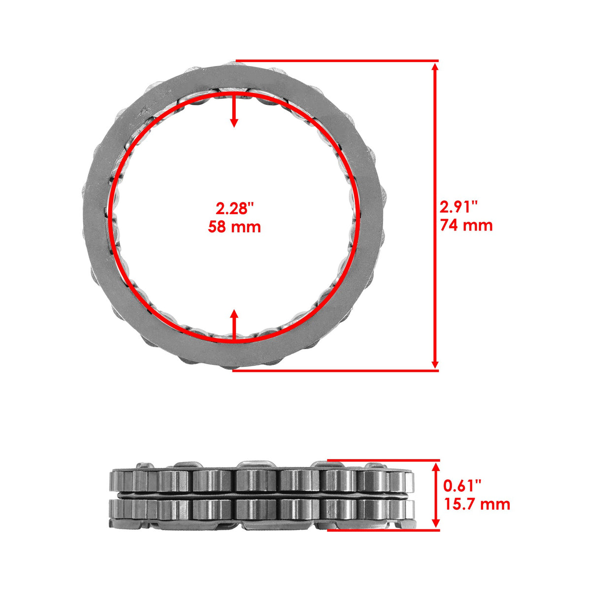 Starter Clutch One Way Bearing for Honda VT1100C Shadow 1100 (1985–1986)