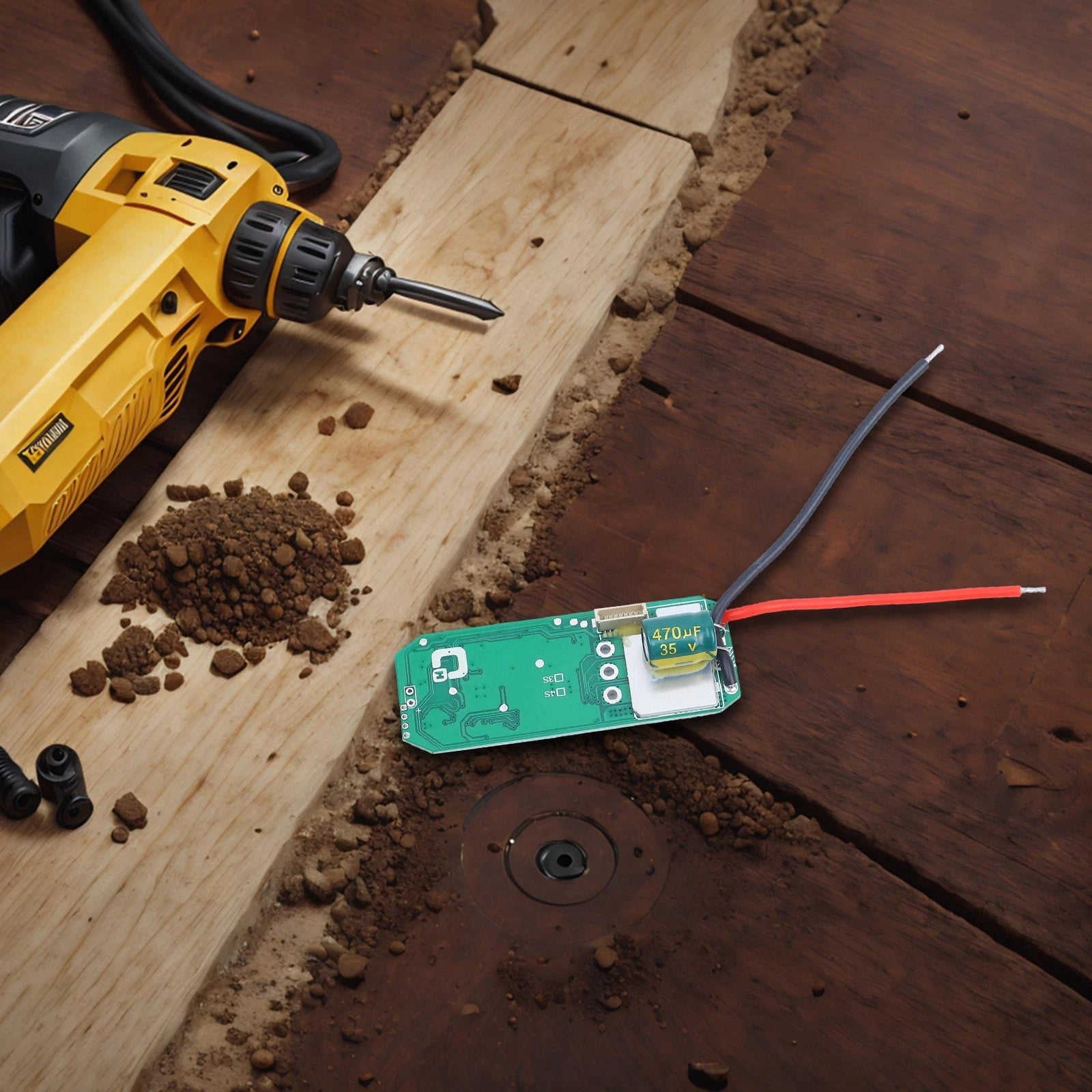 Control Board for Brushless Electric Drill (12V)