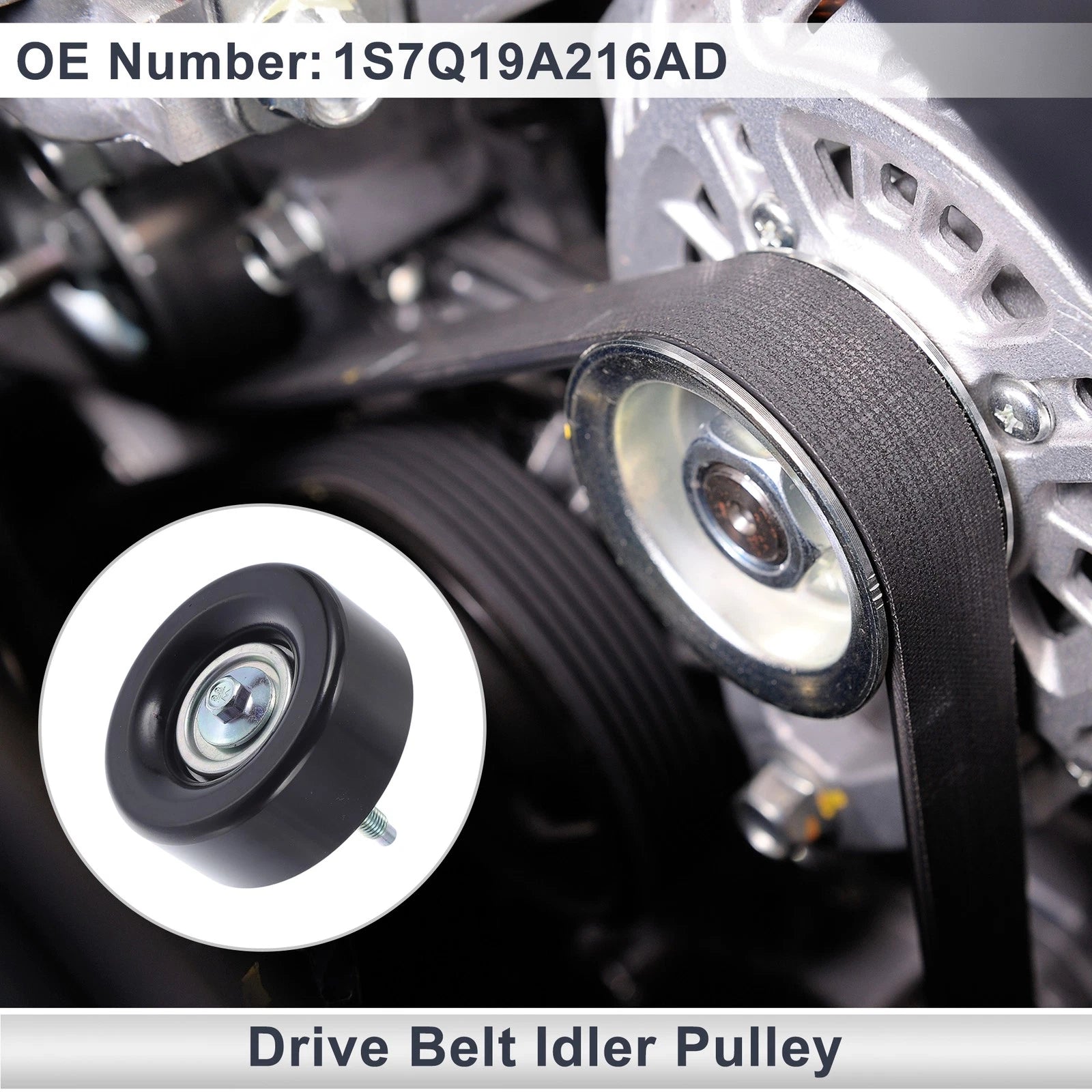 Drive Belt Idler Pulley Replacement for Ford Mondeo (2000–2015)