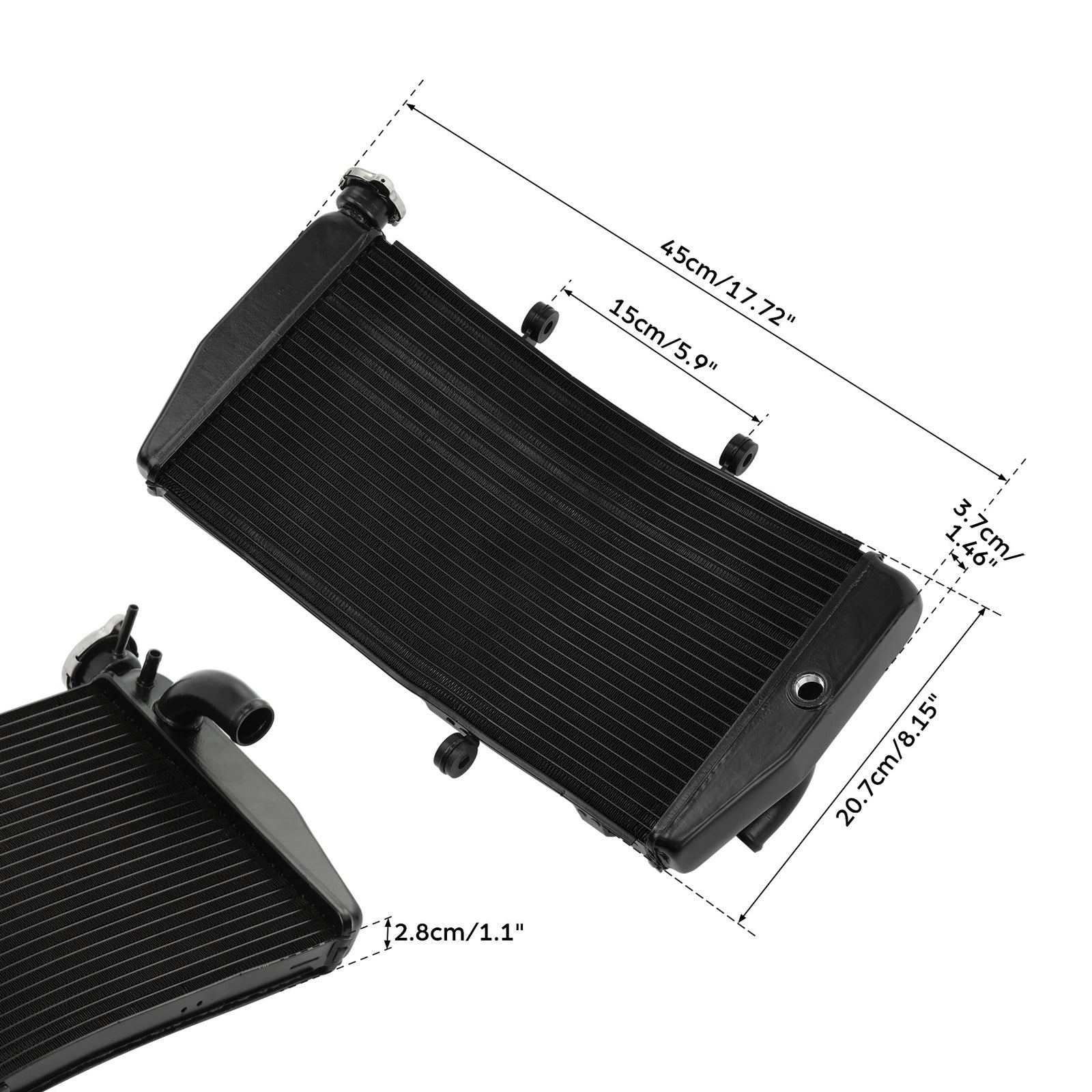 Radiator Cooler for Honda CBR929RR (2000–2001)