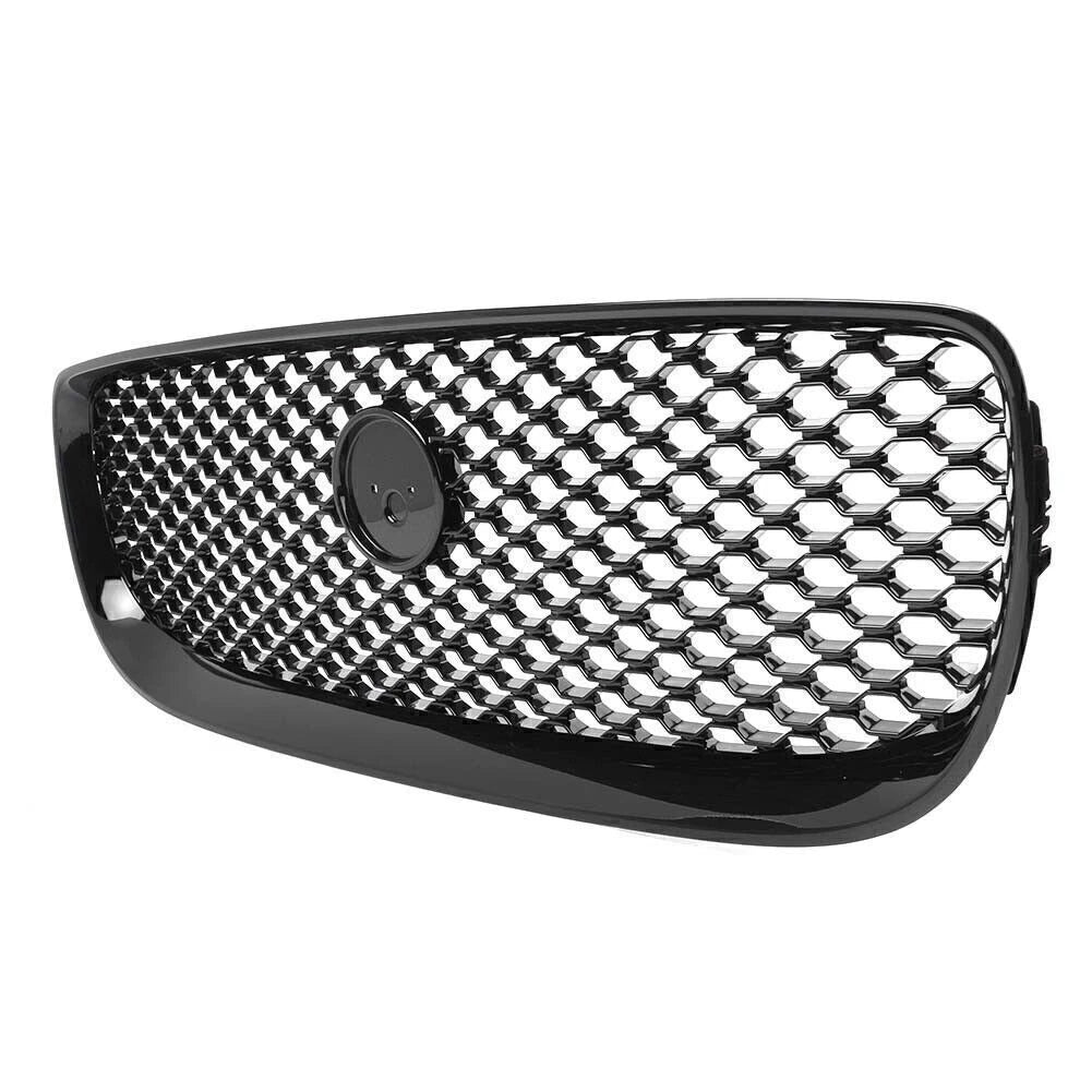 Honeycombe Style Mesh Front Bumper Grille for Jaguar XE (2015–2018)