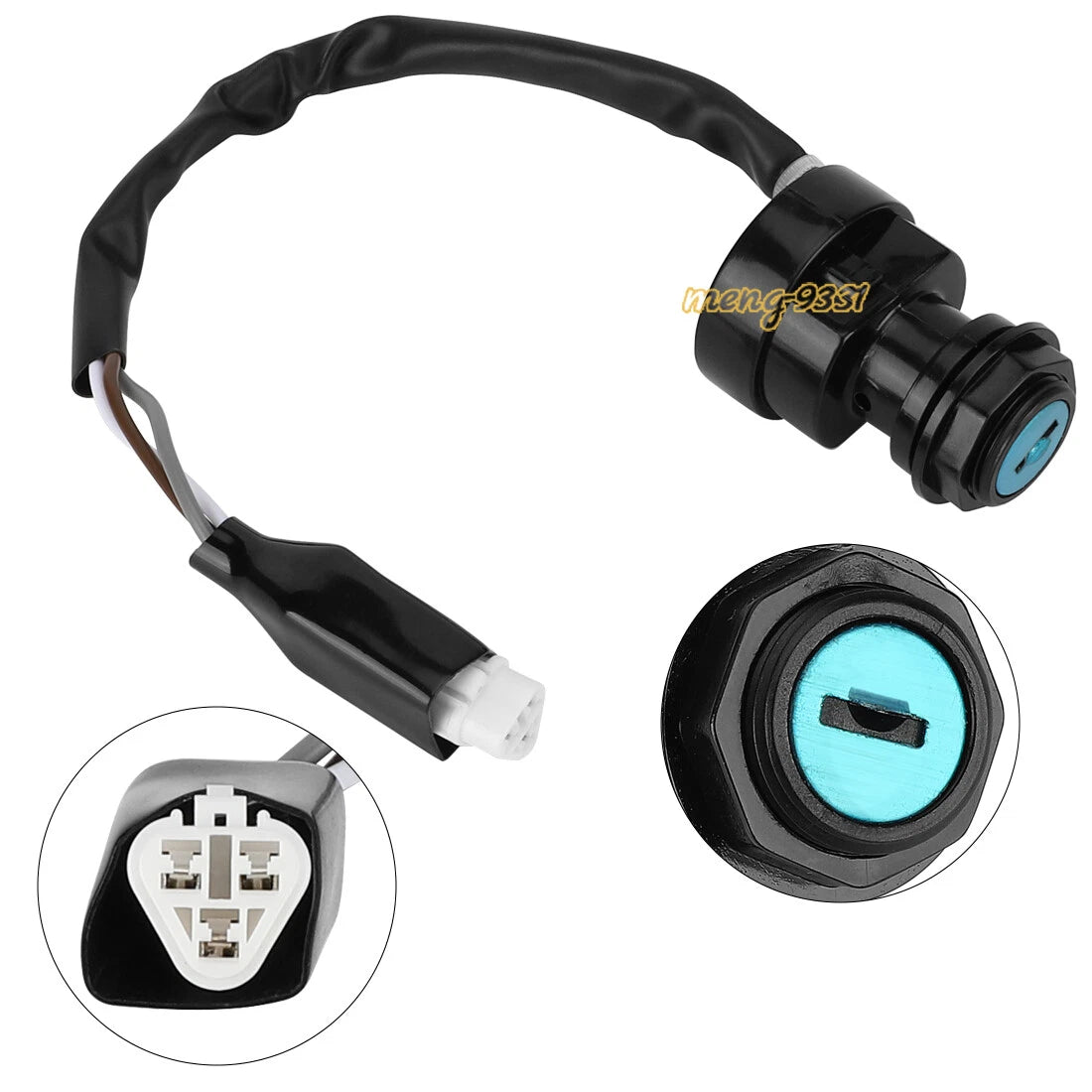 Ignition Key Switch for Kawasaki Brute Force 750 KVF750 4x4i (2005–2023)