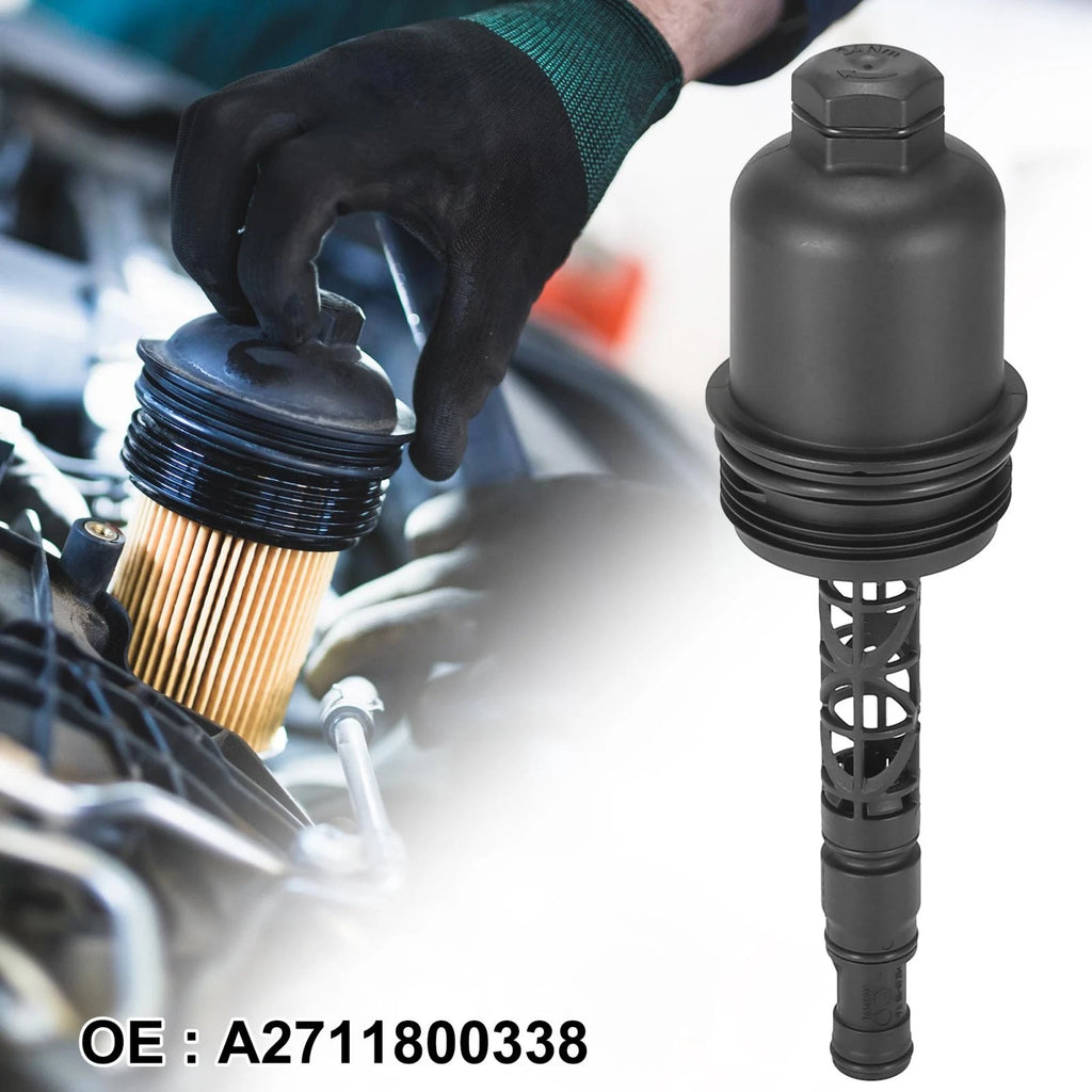 Engine Oil Filter Cap Housing OEM Replacement for Mercedes-Benz W204 (2008–2016)