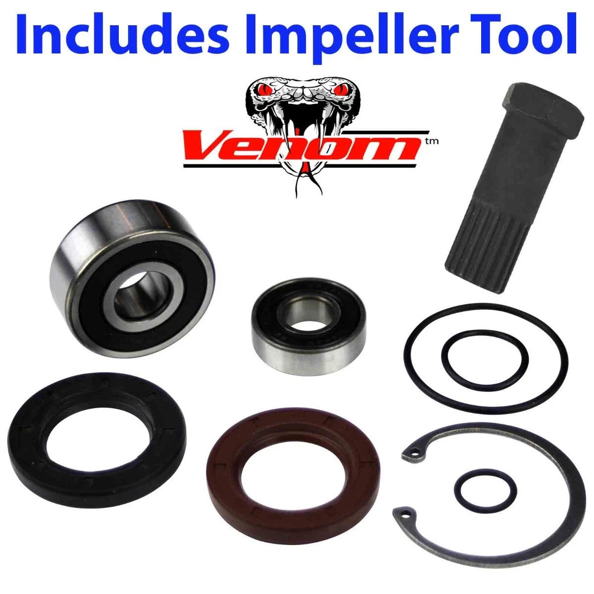 Jet Pump Rebuild Repair Kit for Kawasaki 1100 ZXi (1996–2003) & STXR 1200 (2002–2004)