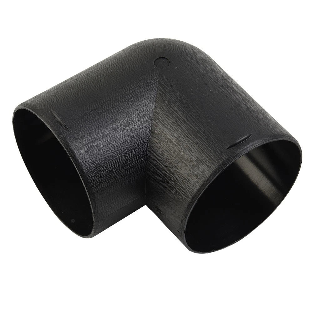 Air Duct Elbow for Garden (No Drilling, 75mm Outer Diameter)