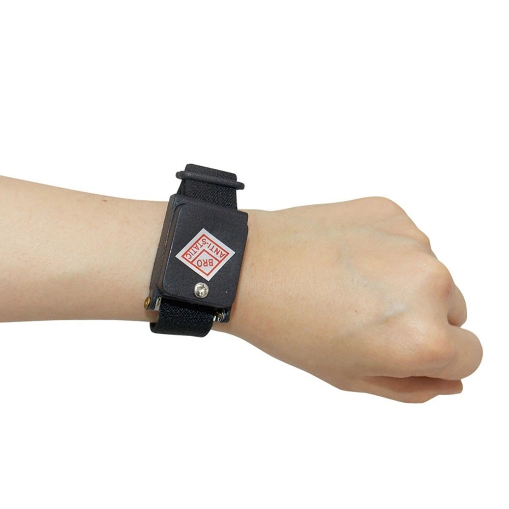 Anti Static Adjustable Wristband for ESD (Conductive Nylon)