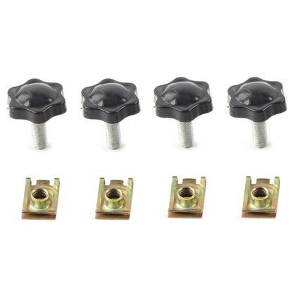 4X Saddlebag Lock Mounting Theft Deterrent Bolt Screw for Harley FLHT